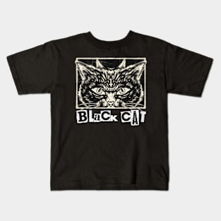 Black Cat Kids T-Shirt